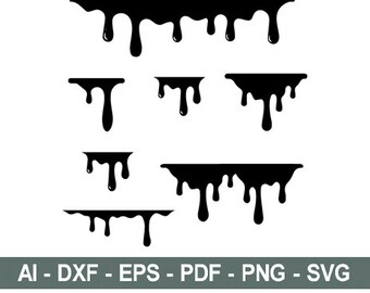 Download Dripping Svg Dripping Silhouette Clip Art Art Collectibles