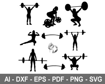 Download Girl Lifting Svg Etsy