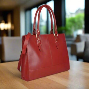 Sac pour ordinateur portable en cuir, porte-documents en cuir, sac pour ordinateur portable femme, sac pour ordinateur portable 17 pouces, sac bandoulière en cuir, cadeaux pour femme, sac messager femme