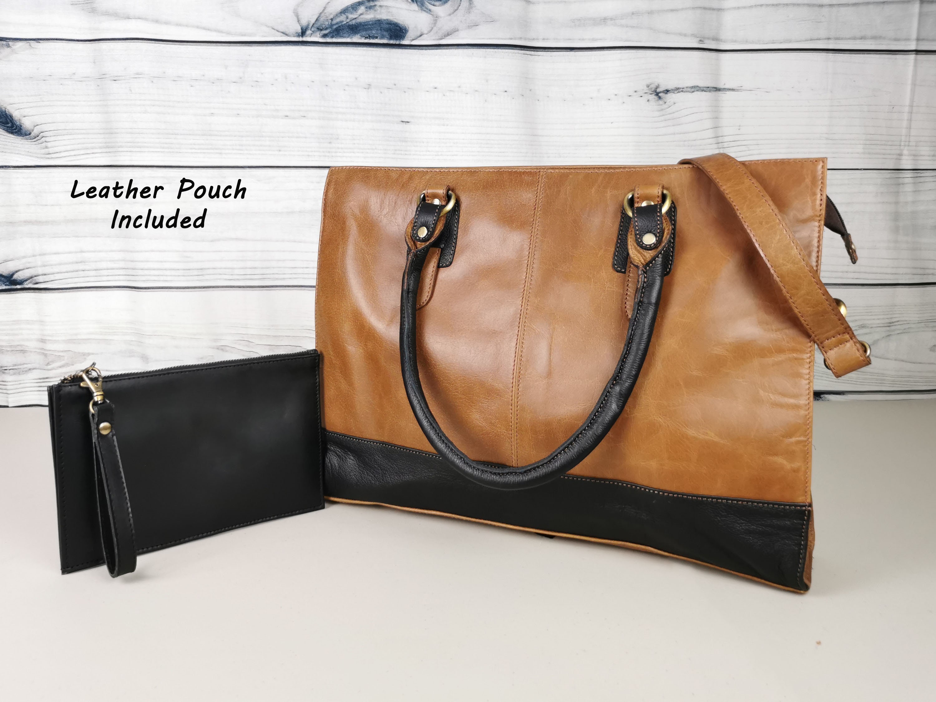 Laptop Bag Women Personalized Bag Leather Handbag Leather Etsy UK