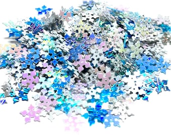 10mm Mini Starflake Snowflake Mix Sequin Blend