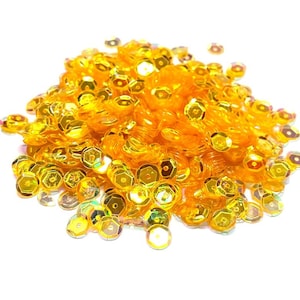 Crystal Iris Buttercup Sequins Multiple Sizes Available