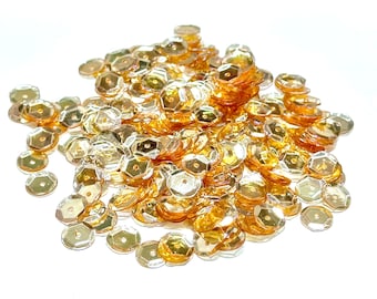 Caramel Ice Sequins Multiple Sizes Available