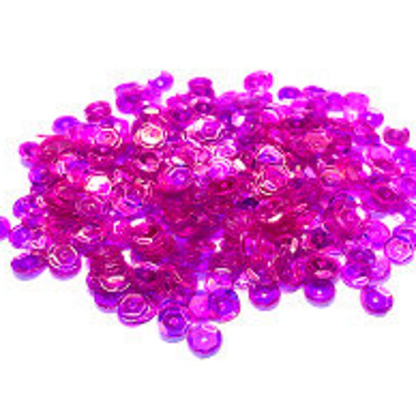 Crystal Iris Fandango Pink Sequins Multiple Sizes Available