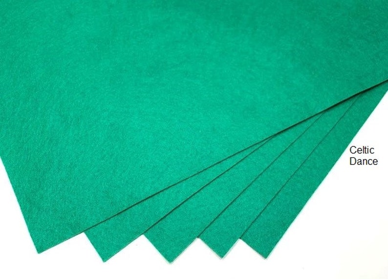 Mermaid Dreams Felt Color Set 9 x 12 Wool Felt