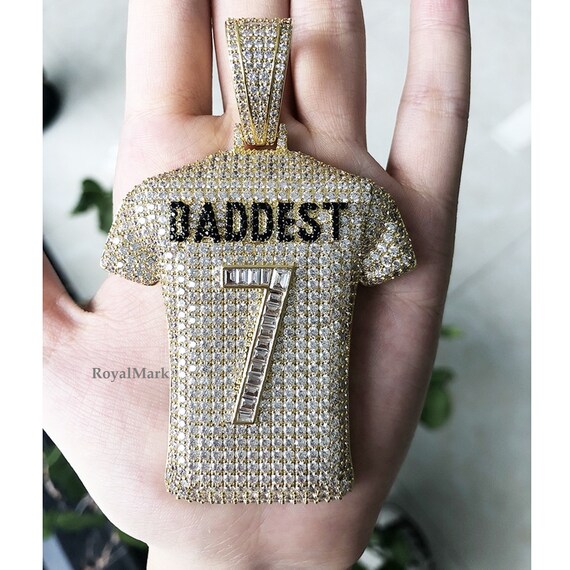 Custom diamond hotsell pendant mens