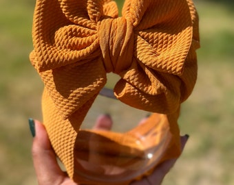 MANGO BABYHEADWRAP • mango color baby headband