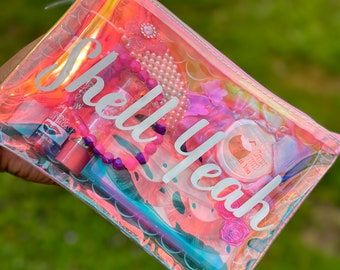 Shell yeah schoonheidstasje •Lipgloss cadeau schoonheidstasje