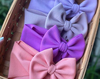 Big bow baby headwraps