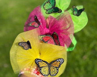 Butterfly Bow Headband • Fairycore Elastic Hair Accessory