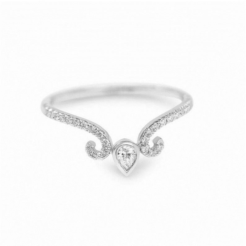 Wedding-Bridal Ring Set Halo Floral Inspired Ring With Vintage Eternity Band 925 Silver Band Oval Cut Diamond Engagement Ring Set