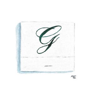 The Greenbrier Resort Matchbook Art Limited Glossy Print 8.5”x11”