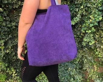 purple tote