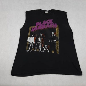Vintage 1997 Black Sabbath Tour T-Shirt Heavy Metal Motorhead ...