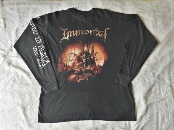Vintage 2000 Immortal Tour Long Sleeve T-Shirt XL