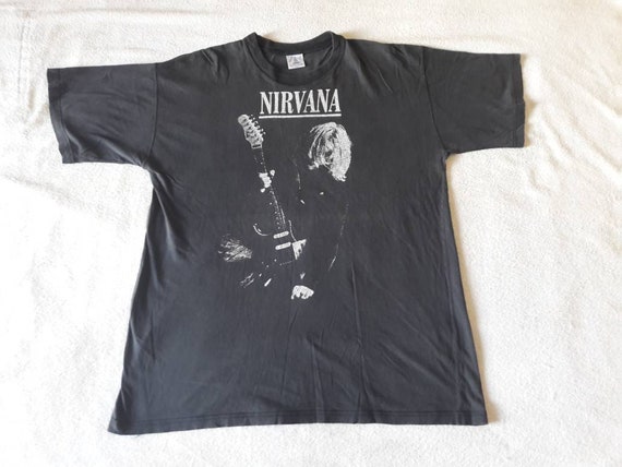 Vintage 1990s Nirvana T-Shirt Grunge