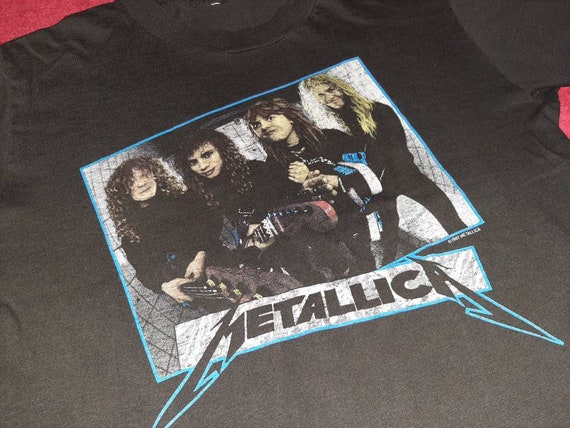 Vintage 90s Metallica Rare Bootleg T-shirt Thrash Heavy Speed 
