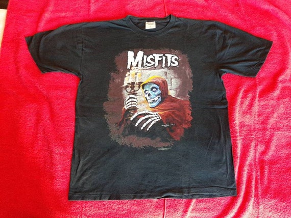 Vintage 1998 Misfits Tour T-Shirt L . Punk Rock Mi