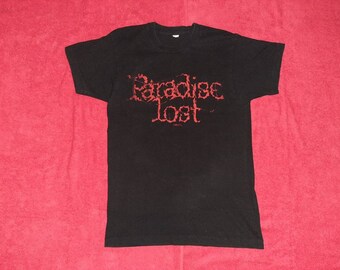 Vintage 1992 Paradise Lost T-Shirt M Doom Metal Obituary Cathedral