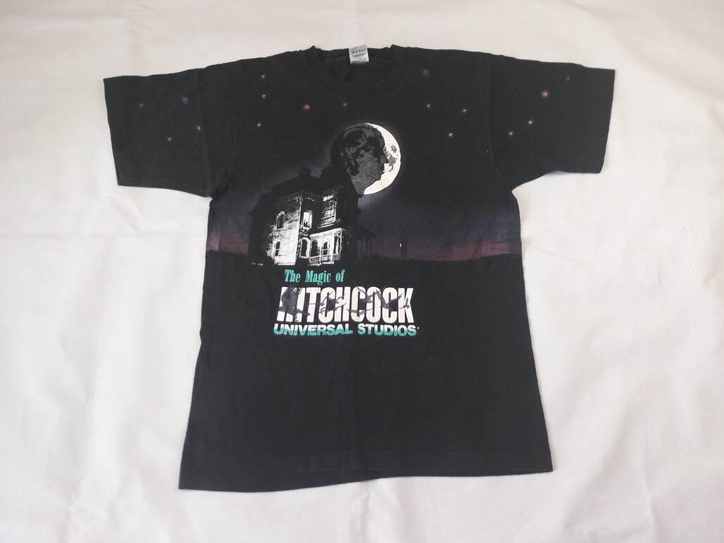De vreemden film zwart shirt jerzees groot formaat XL schedel groot logo 2006 universele studio's horror Kleding Herenkleding Overhemden & T-shirts T-shirts T-shirts met print 