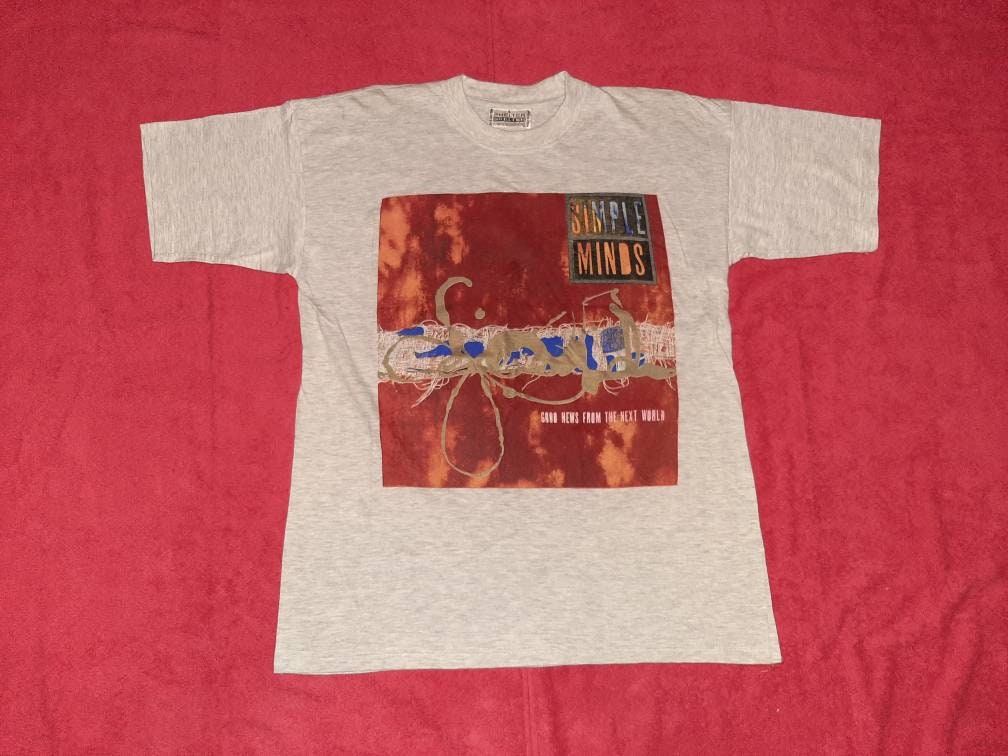 Vintage 1995 Simple Minds T-shirt Post Punk Wave Style - Etsy