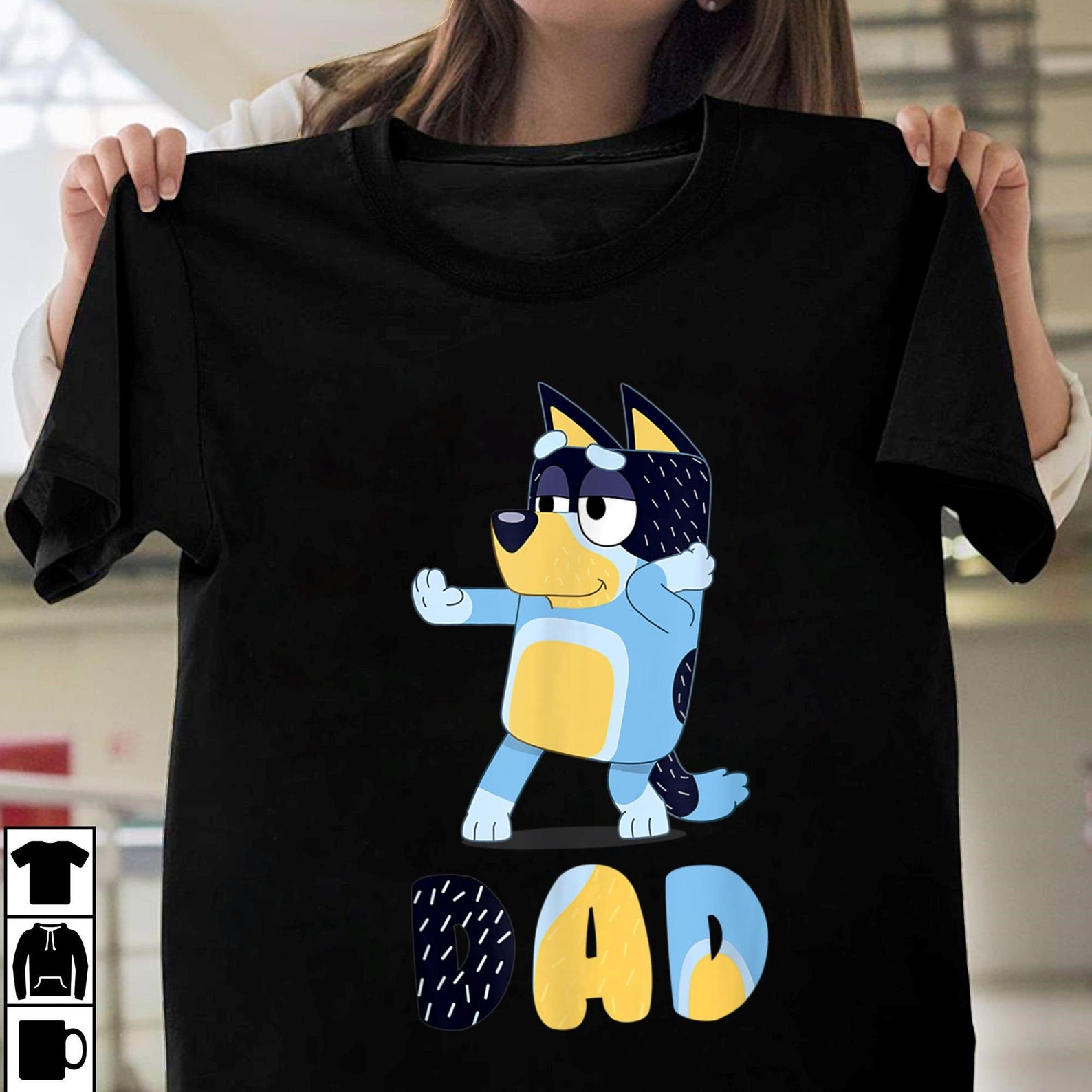 Bluey Bandit Shirt
 Bluey Dad for Daddy Bandit Shirt Fathers Day Gift 1b