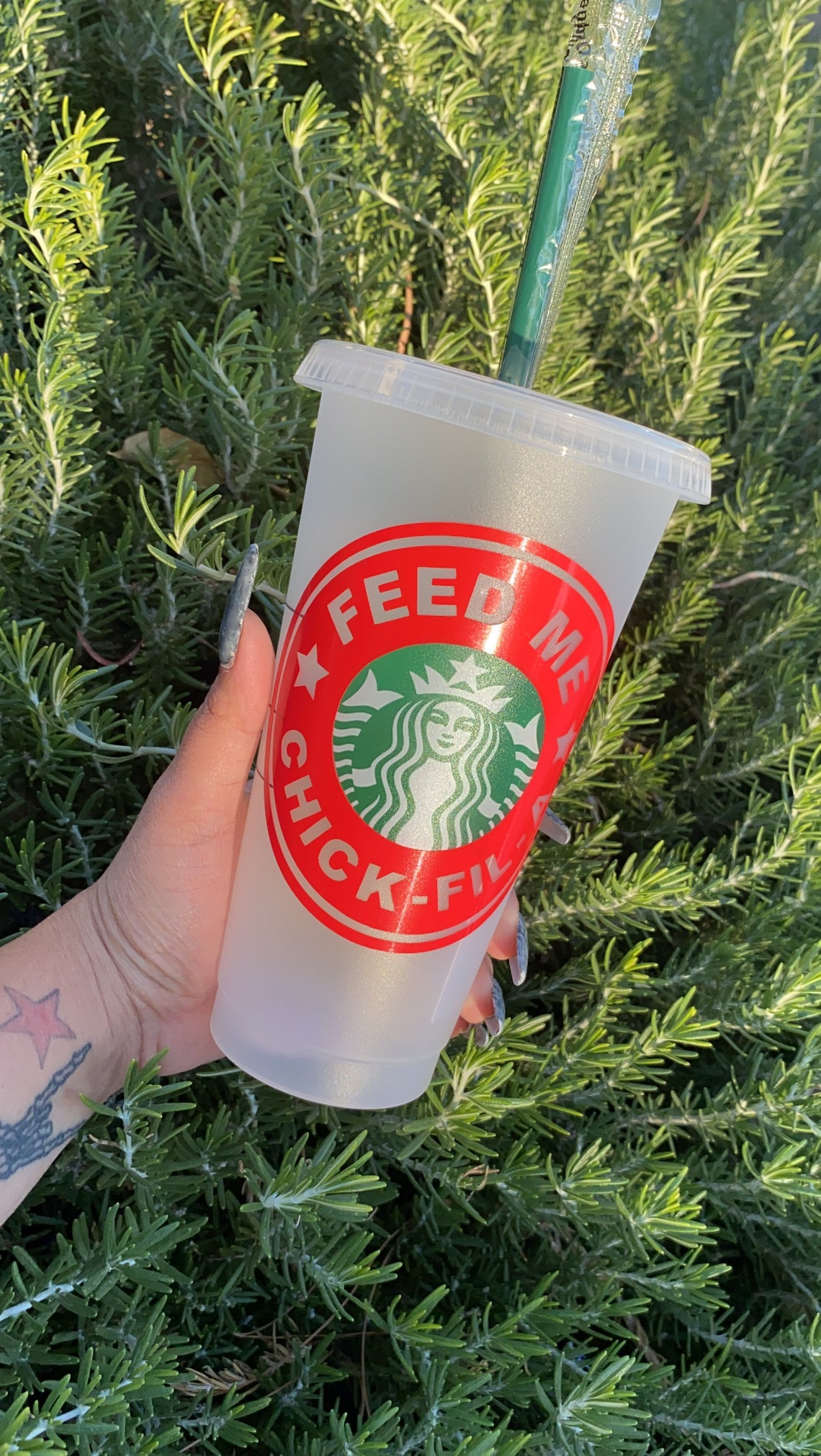 THICKFILA Cup Chickfila Cup Feed Me Chickfila Cup Etsy