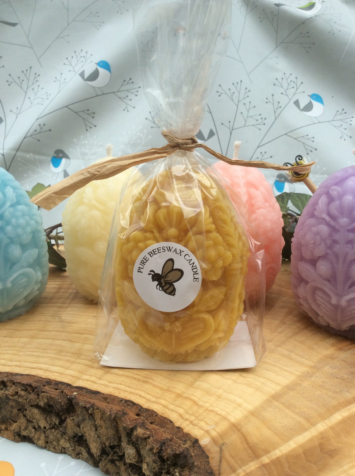 Beeswax Faberge Egg Candle Easter Egg Easter Gift Etsy