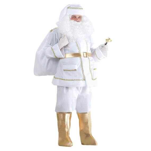 Vestito babbo natale bianco professionale pegasus carnevale | Etsy Italia