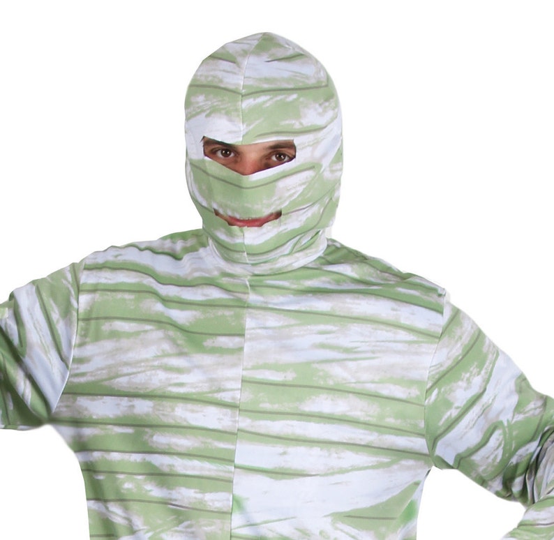 Costume dress Halloween mask and adult carnival from mummy