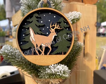 Bring the Starry Wilderness Home with Handcrafted Animal Ornaments