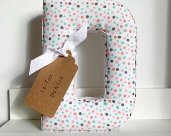 Lettre Tissu Enfant Etsy