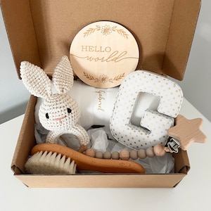 Coffret de naissance, cadeau de naissance personnalisé