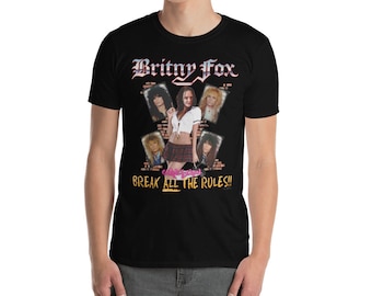 Britny Fox "Girlschool" Tour Shirt by Rockstar Graphics