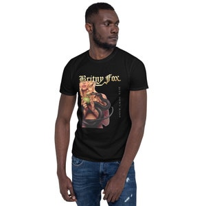 Britny Fox - Bite Down Hard 30 Yr &#39;Rockstar&#39; Design Short-Sleeve Unisex T-Shirt