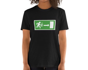 Exit_Keytar - Short-Sleeve Unisex T-Shirt