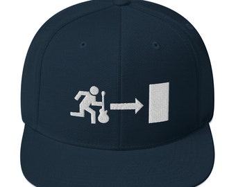 Exit_Guitar - Snapback Hat