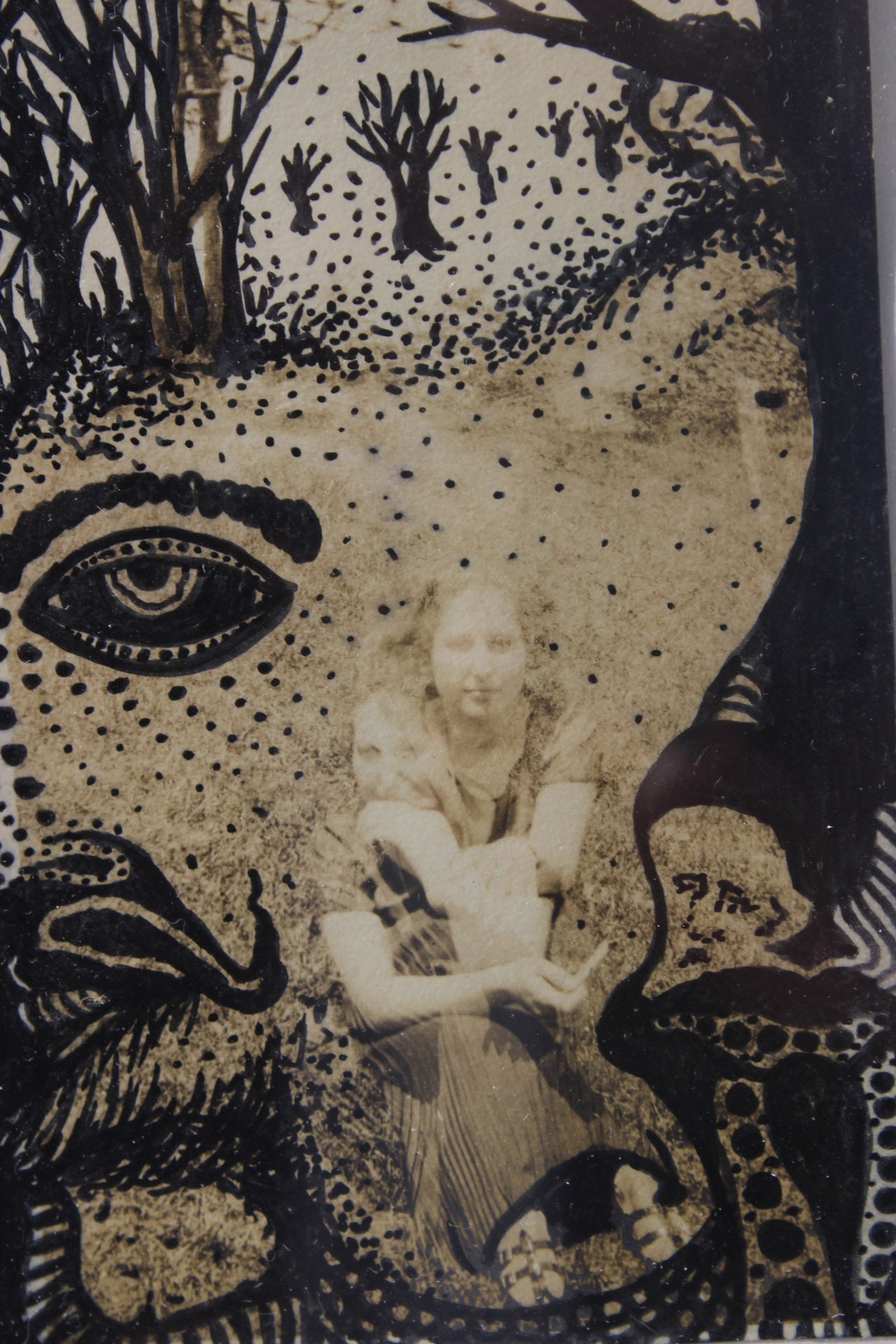 Art Contemporain Australien Art Brut Damian Michaels Miniature