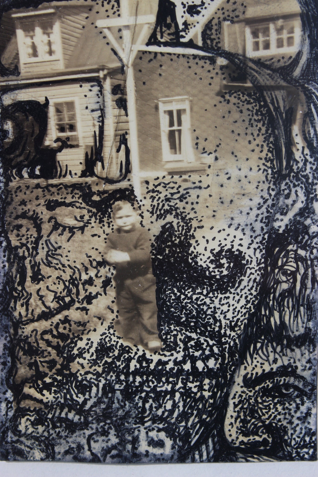 Art Contemporain Australien Art Brut Damian Michaels Miniature