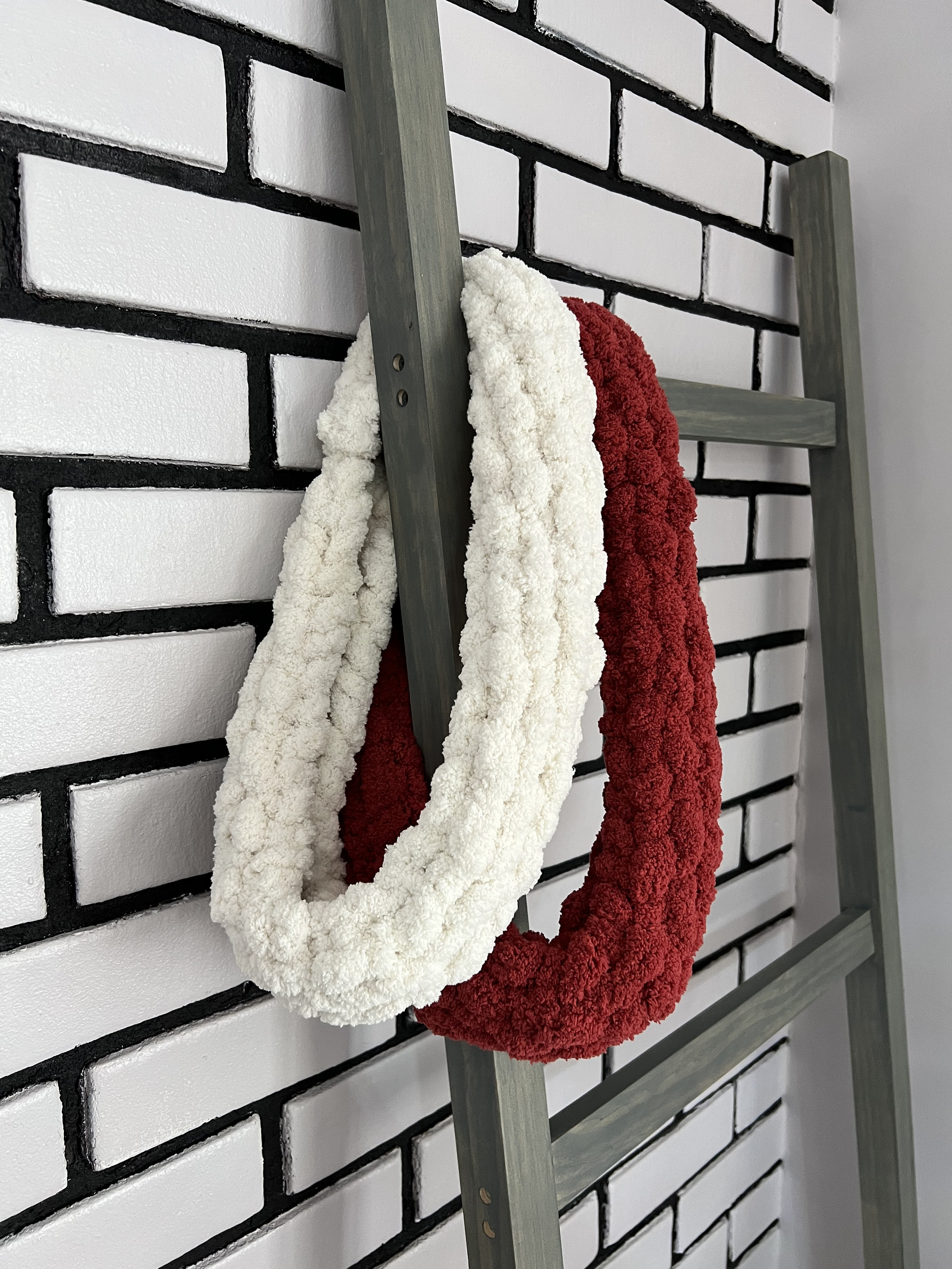 Handmade Chunky Knit Infinity Scarf - Etsy