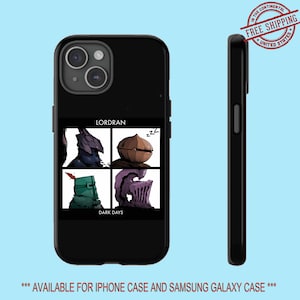 Dark Souls Lordran Gorillaz iPhone Case and Samsung Galaxy Case