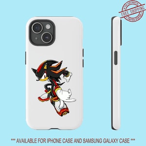 Custodia per iPhone del gioco Shadow the Hedgehog e custodia per Samsung Galaxy