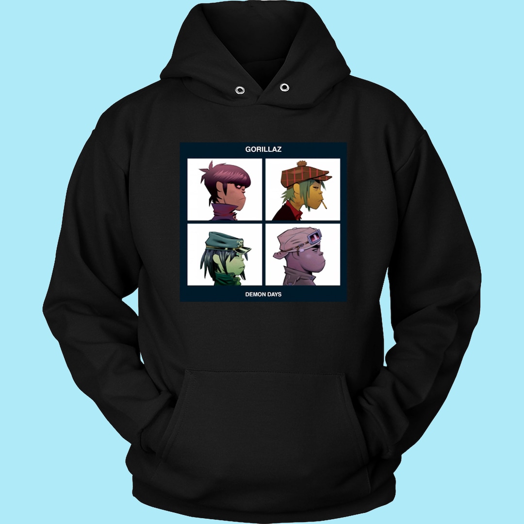 Gorillaz Demon Days Unisex Hoodie - Etsy UK