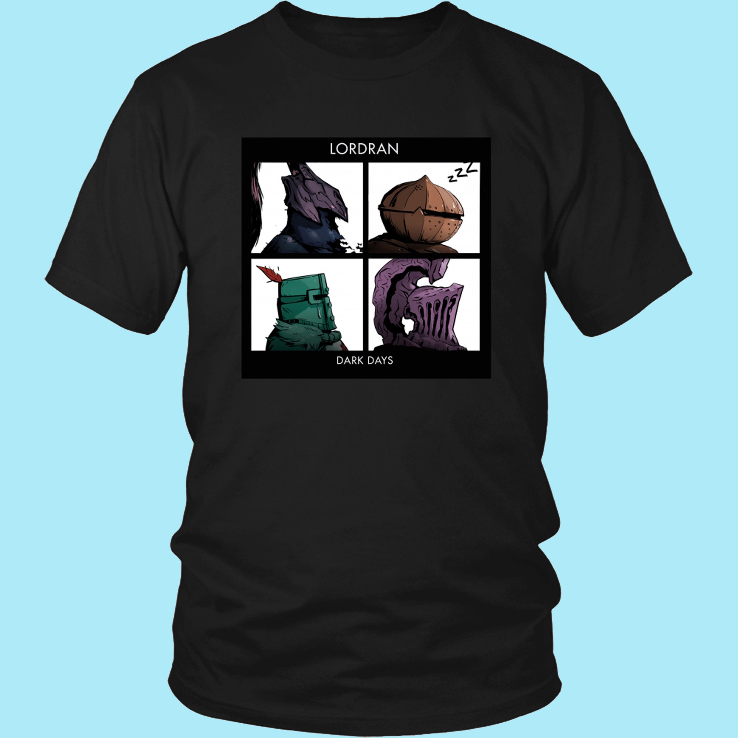 Discover Dark Souls Lordran Gorillaz Men's T-Shirt