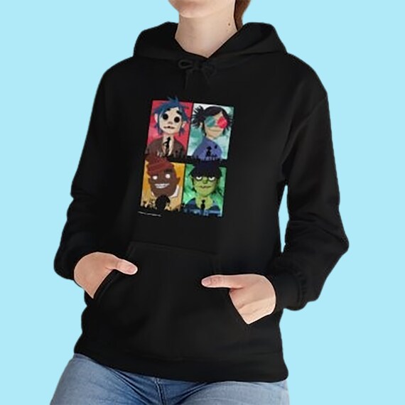 Humanz Gorillaz Unisex Hoodie Etsy
