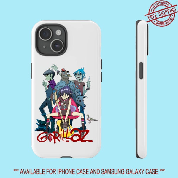 Gorillaz iPhone Case and Samsung Galaxy Case