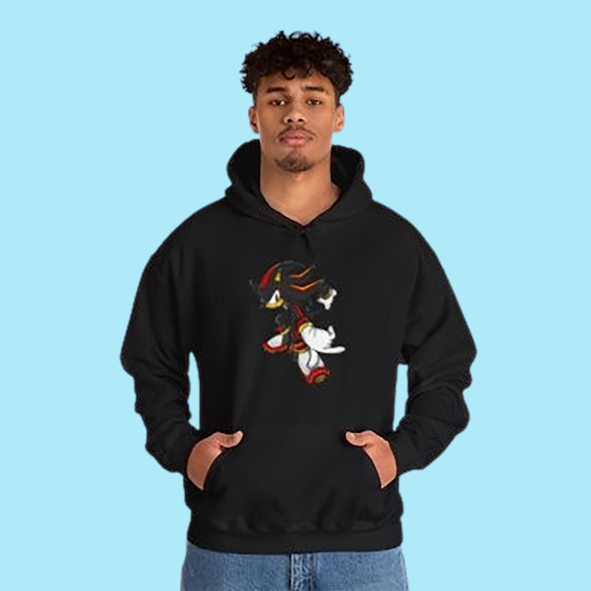 Shadow the Hedgehog Game Unisex Hoodies Etsy