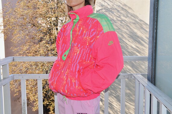 Rare Vintage Nike 2 -Piece Nylon Tracksuit Set in