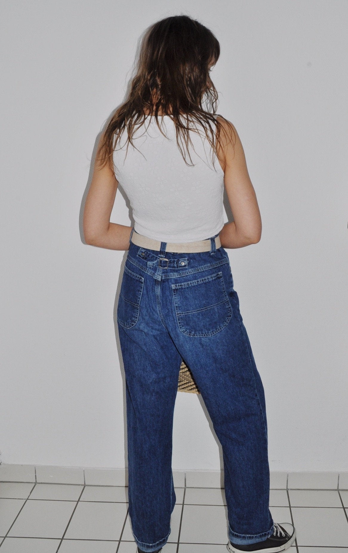Vaqueros Vintage Baggy Blue Denim Etsy Vaqueros Vintage Baggy Blue Denim Etsy