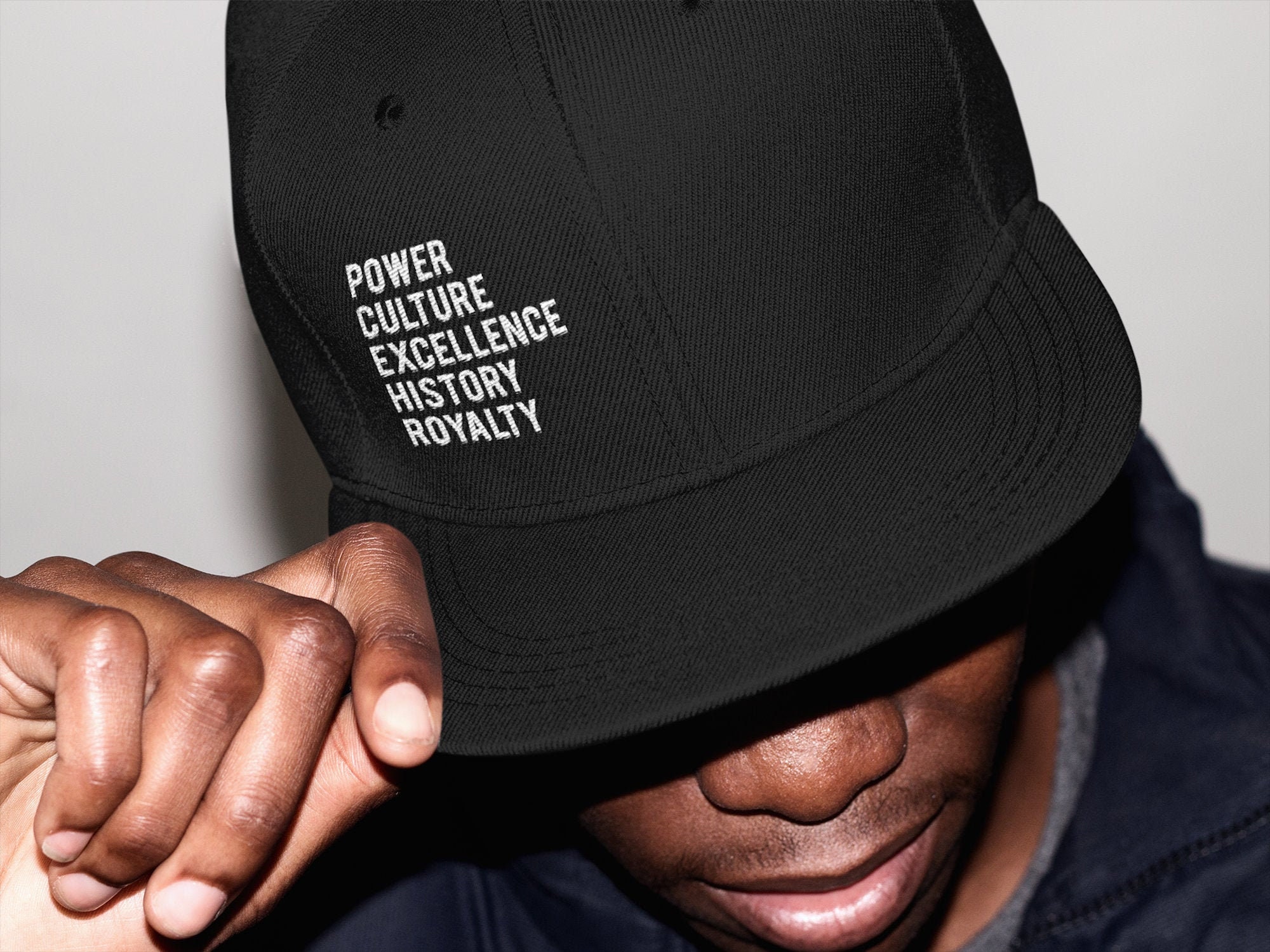 Black power snapback Outlet